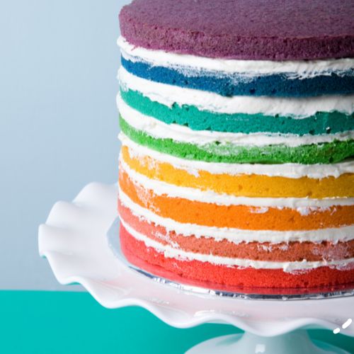 MOULE SILICONE - ARC EN CIEL