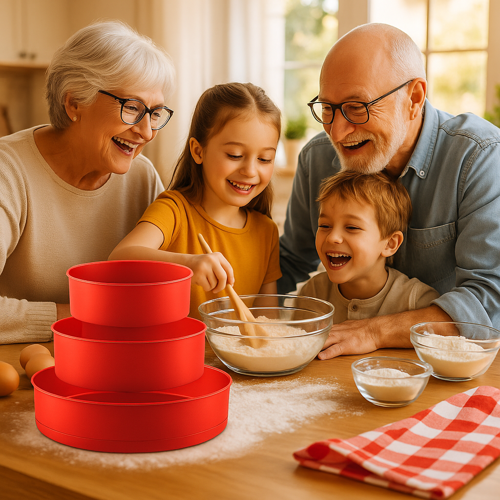grands parents petits enfants moule a manque