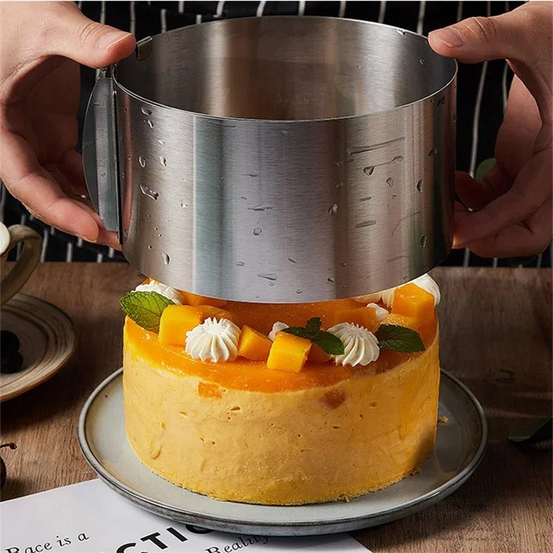 MOULE A GATEAU - ROND AJUSTABLE