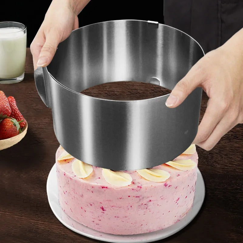 MOULE A GATEAU - ROND AJUSTABLE