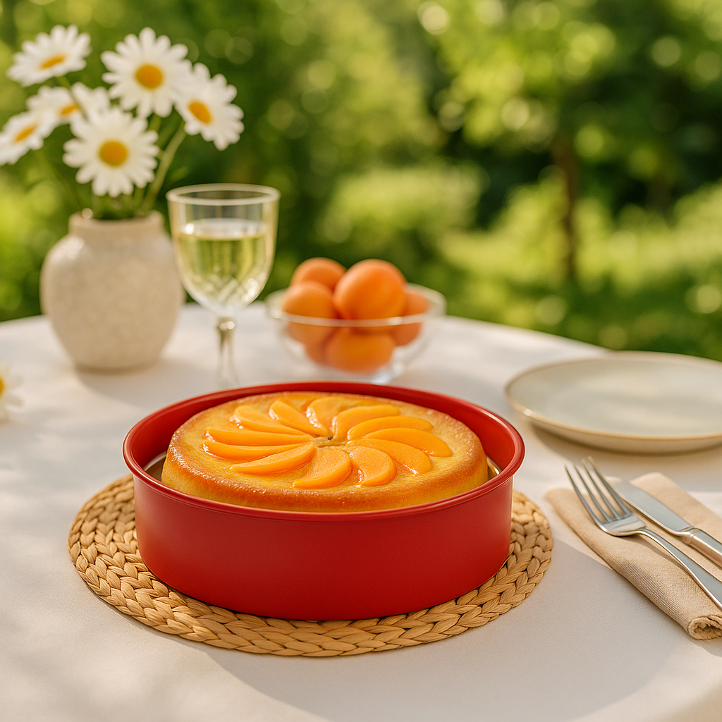 moule a manque flan abricots jardin