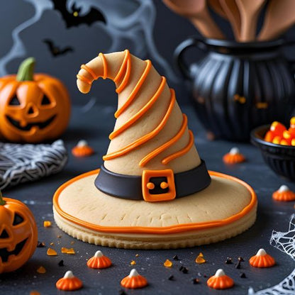 emporte-piece-halloween-chapeau-de-sorciere-orange-beige