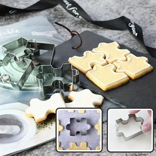 EMPORTE PIECE PUZZLE - LOT DE 4 - Boutique Patisserie