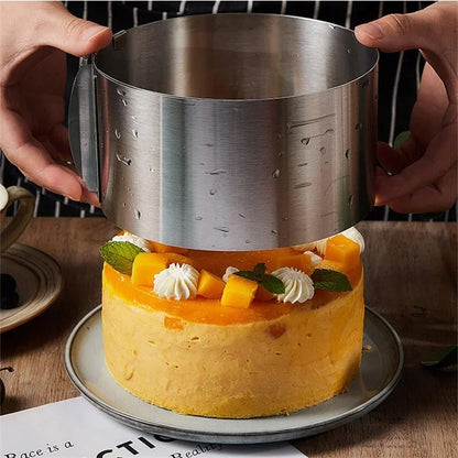 MOULE A GATEAU - ROND AJUSTABLE