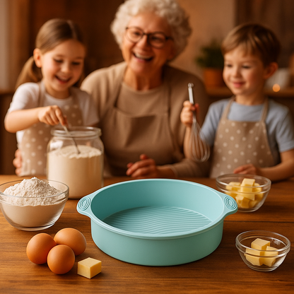 moule a manque grand mere enfants cuisinent