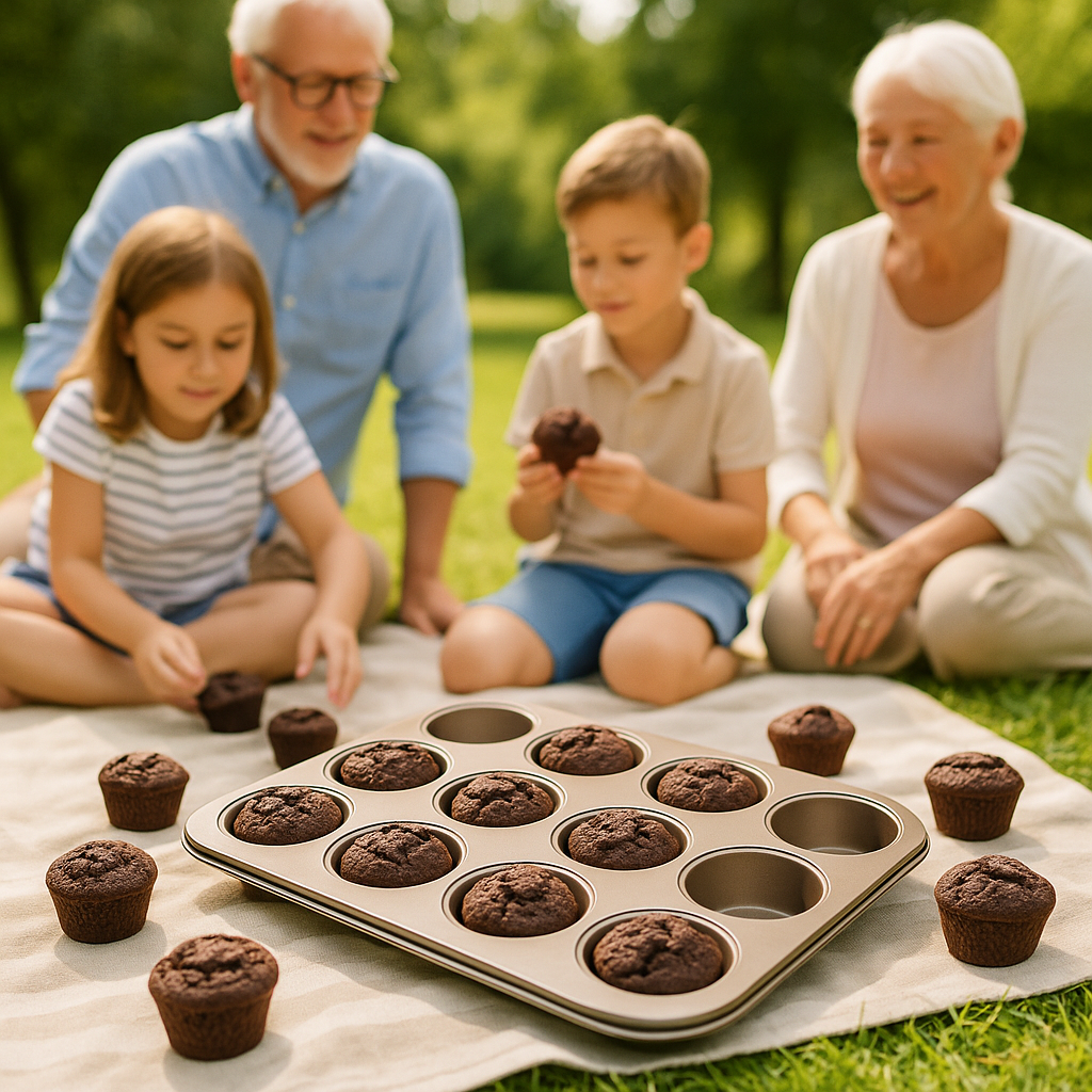 moule a muffin pique nique famille