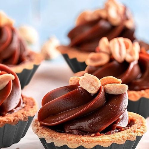 moule-a-tartelette-chocolat-cacahuetes