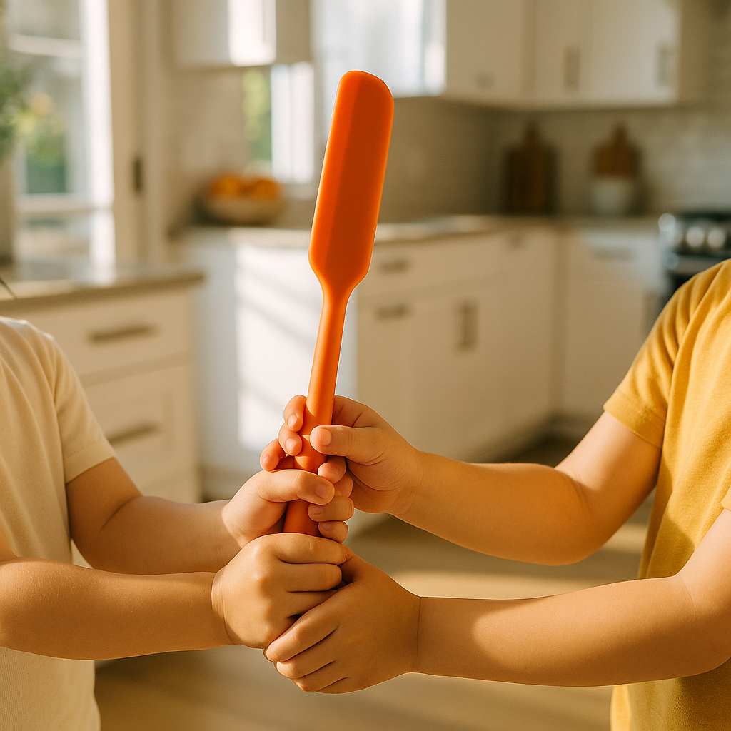 spatule-orange-mains-enfants